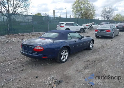 2000 Jaguar Xk8 from USA, damaged, VIN SAJJA42C7YNA09149